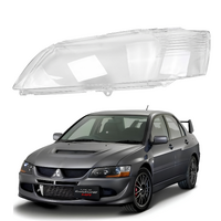 (LEFT) Brand New Headlight Lens Cover For Mitsubishi Lancer Evolution VII VIII IX 2003-2007