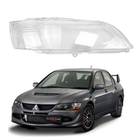(RIGHT) Brand New Headlight Lens Cover For Mitsubishi Lancer Evolution VII VIII IX 2003-2007