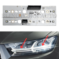 (2PCS) LED boards For Audi Q7 2017-2019 LED Headlight DRL Turn signal LEFT LED Chips