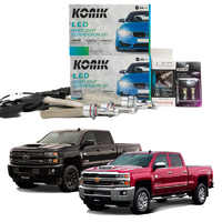 2018-2021 Chevrolet Silverado 2500 HD LTZ LED H11 HB3 PS24WFF T10 Low High Beam Fog Light Parker Upgrade Kit
