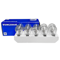 10pcs Tungsram OEM P27/7W 3157 12V S8 Wedge Base W2.5x16Q Light Globes Bulbs