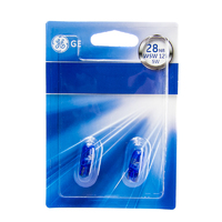 GE T10 W5W 4000K Warm White Halogen Bulb