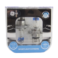 GENERAL ELECTRIC H4 SPORTLIGHT EXTREME +40% WARM White Halogen Bulb