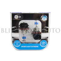 GE H11 SPORTLIGHT EXTREME 5000K +40% White Halogen Bulb