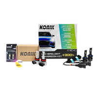 HIR2 LED Headlight + KONIK H16 Dual Colour Fog Light for Toyota Corolla ZRE182