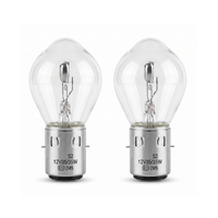 2 PCS OEM S2 B35 Motor Headlight Bulb Globe 12V 35/35W BA20d