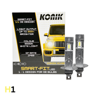 KONIK K100 H1 6000K SMART FIT White LED Conversion Kit