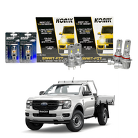 Ford Ranger Next-Gen MY22+ (Reflector Headlight) LED H7 HB3 7443  Low High Beam DRL Conversion Kit
