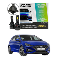 Hyundai i30 PD (Facelift) 2021+ KONIK K300 +300% LED Kit H7 Low Beam 6000k Headlight Conversion Kit