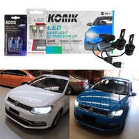 2010-2017 Volkswagen Polo 6R 6C KONIK K300 +300% H7 White LED Light Package