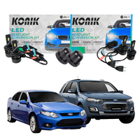 Ford FG MK2 Falcon / SZ Territory KONIK K300 +300% 6000K LED H7 LOW HIGH Beam Headlight Kit