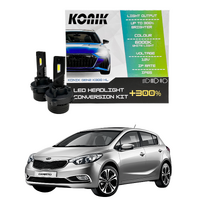 KIA Cerato YD 2013-2018 KONIK K300 +300% LED Kit H7 Low Beam 6000k Headlight Conversion Kit