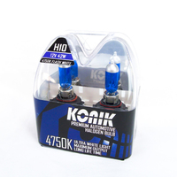 KONIK H10 Flash White 4750K White Halogen Bulbs