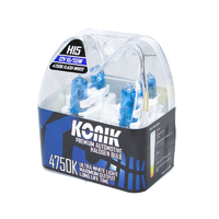 KONIK H15 Flash White 4750K White Halogen Bulbs