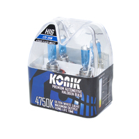 KONIK H16 Flash White 4750K White Halogen Bulbs