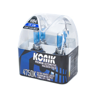 KONIK HB4/9006 Flash White 4750K White Halogen Bulbs