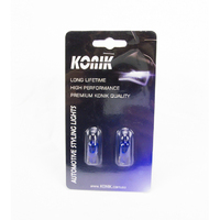 KONIK W5W T10 White Halogen Bulbs