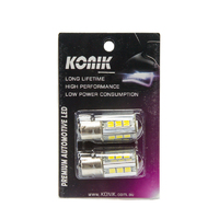 KONIK P21W S25 BA15S CANbus LED Reverse Light Bulbs