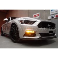 Ford FM Mustang Custom FRONT T20/7440 LED AMBER Indicator Light Bulbs