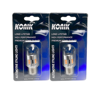 KONIK PY21W BAU15s AMBER LED Indicator Turn Signal Light Bulbs for Holden VE Commodore