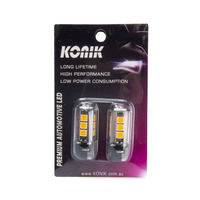 KONIK WY21W T20 7440 AMBER LED Indicator Turn Signal Light Bulbs