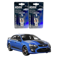 KONIK PY21W BAU15s AMBER LED Front Indicator Turn Signal Light Bulbs for Ford FG Falcon