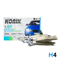 KONIK LED H4 +200% 6000K Conversion Kit