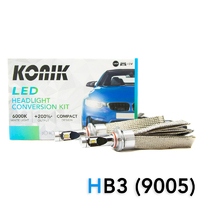 KONIK LED HB3 9005 +200% 6000K Conversion Kit for Ford Ranger Raptor High Beam