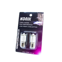 KONIK P21/5W BAY15D 1157 Red LED Brake Light Bulbs