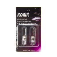 KONIK T10 W5W Blue LED Interior Light Bulbs