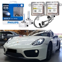 Porsche Cayman 981 2013-2016 Philips 6000k D3S Xenon Headlight 35w Upgrade Kit