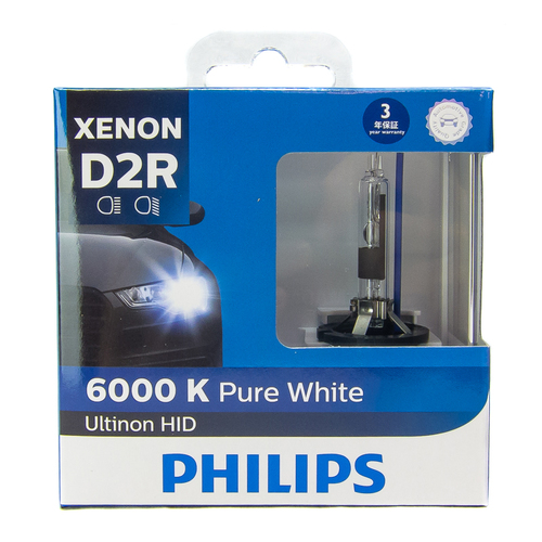 Philips D2R Ultinon 6000K Xenon HID Bulbs